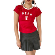 Peru Blokette Tee (M)