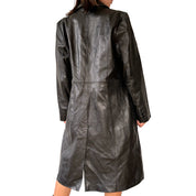 Genuine Leather Trench (L)