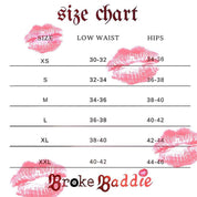 Midnight Mystery Cheeky Lace Flares (XS-XXL)