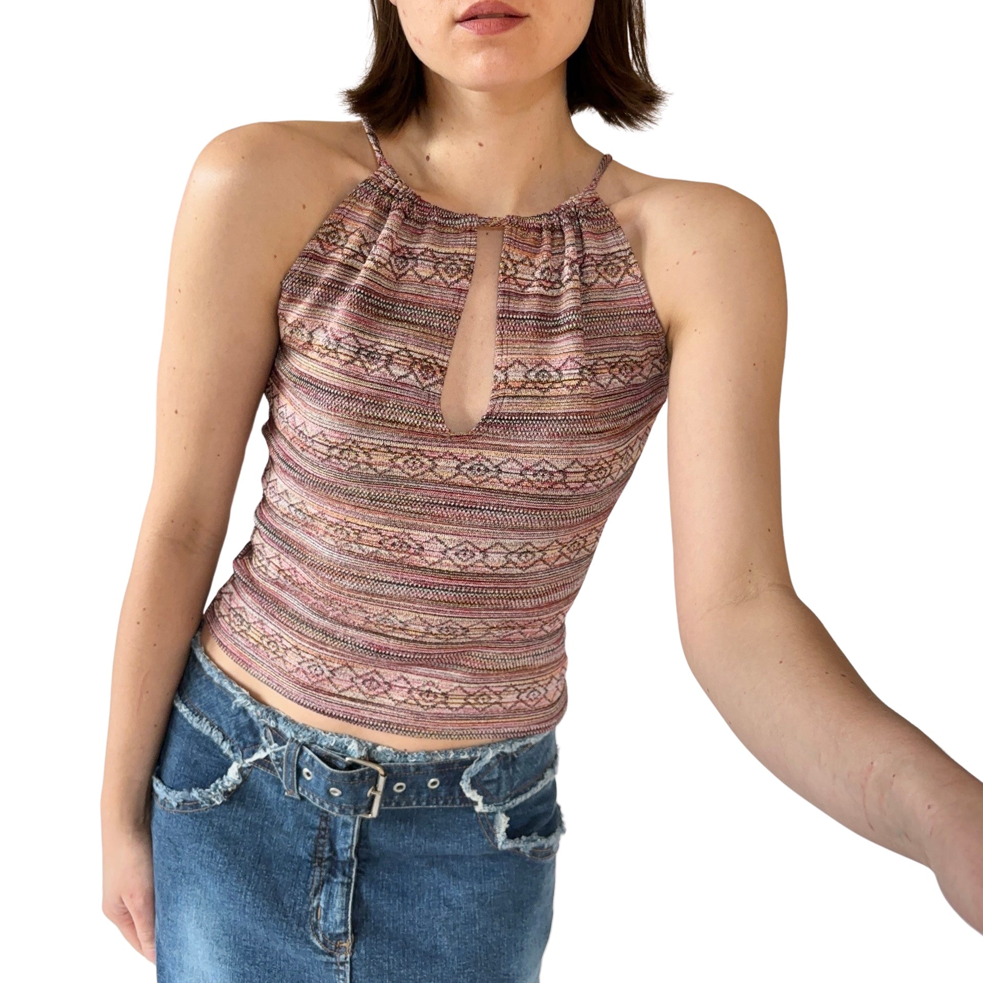 2000s Knit Halter (XS/S)