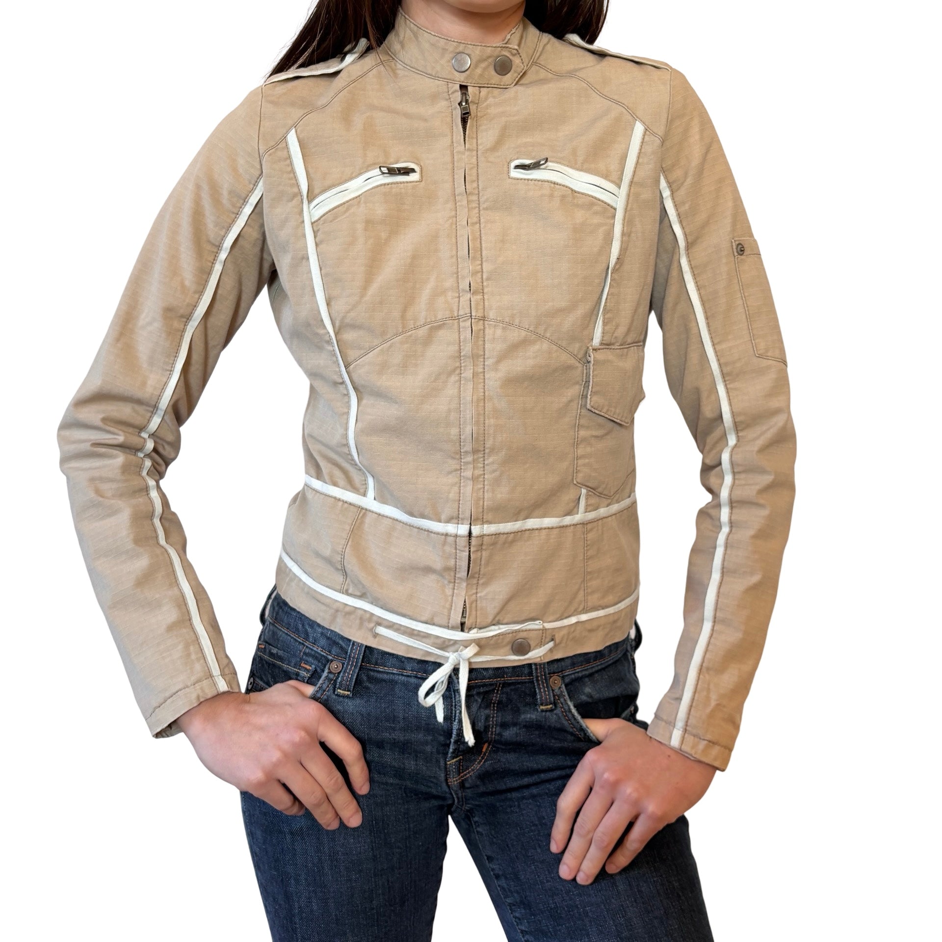 Y2K Utility Jacket (XS)