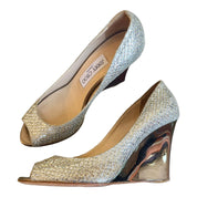 Jimmy Choo Glitter Wedges (5)