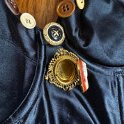 Cameo Locket & Button Detail Corset (M)