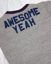 Denim Dungaree "I'm Hip" Ringer Tee (S)