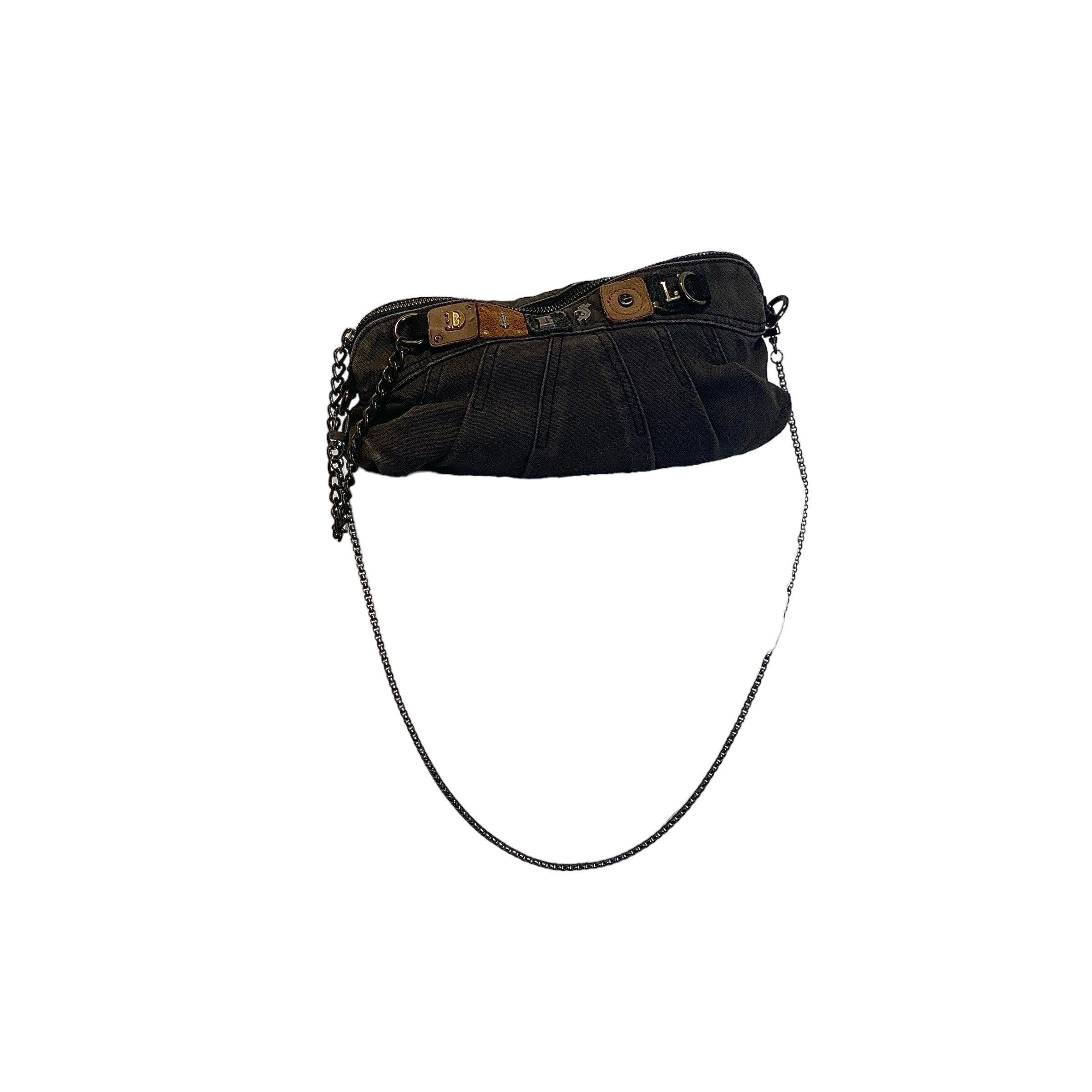 Diesel Chain Logo Shoulder Bag