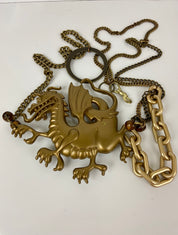 Golden tone dragon 🐉 belt