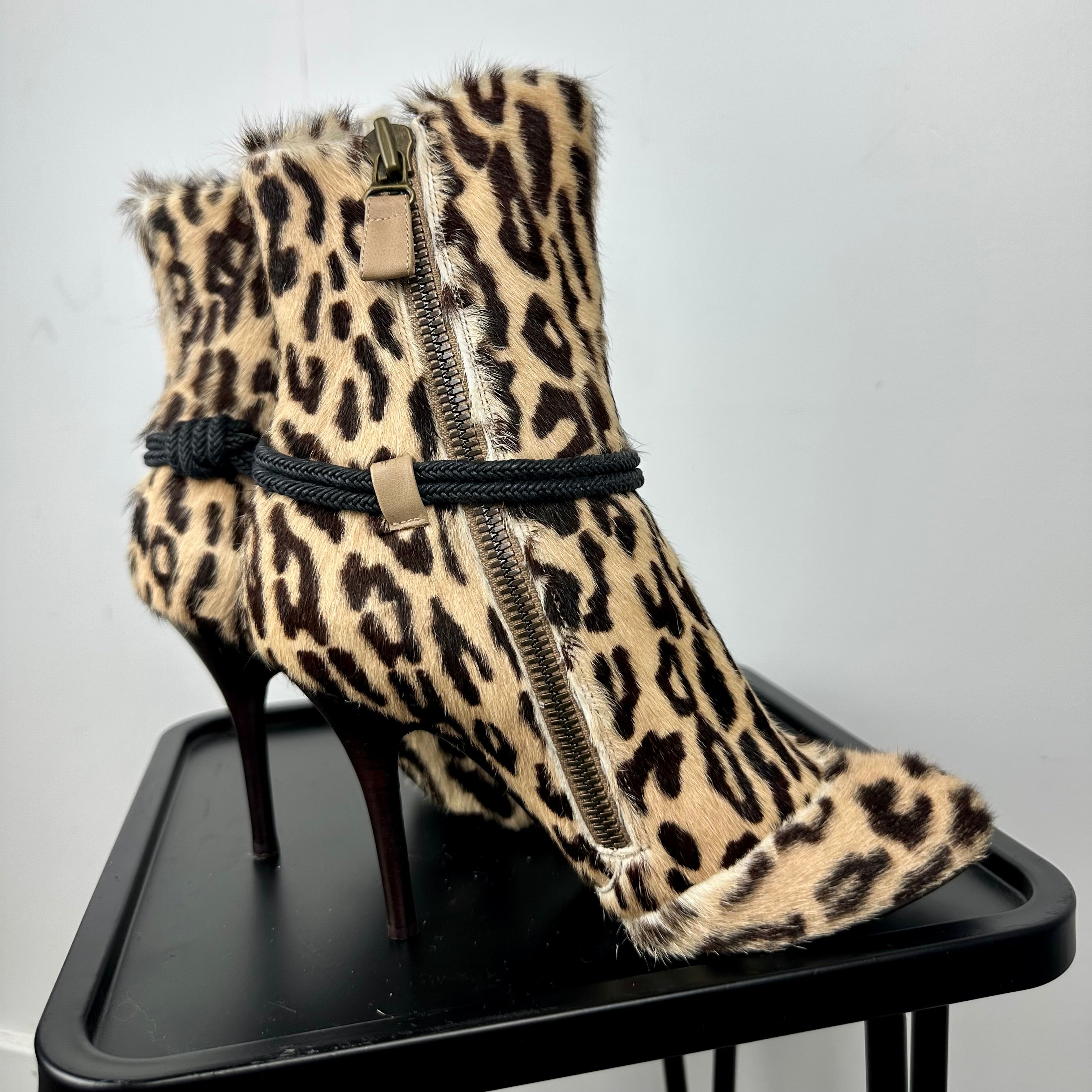 Italian Leopard Ponyhair Boots (7)
