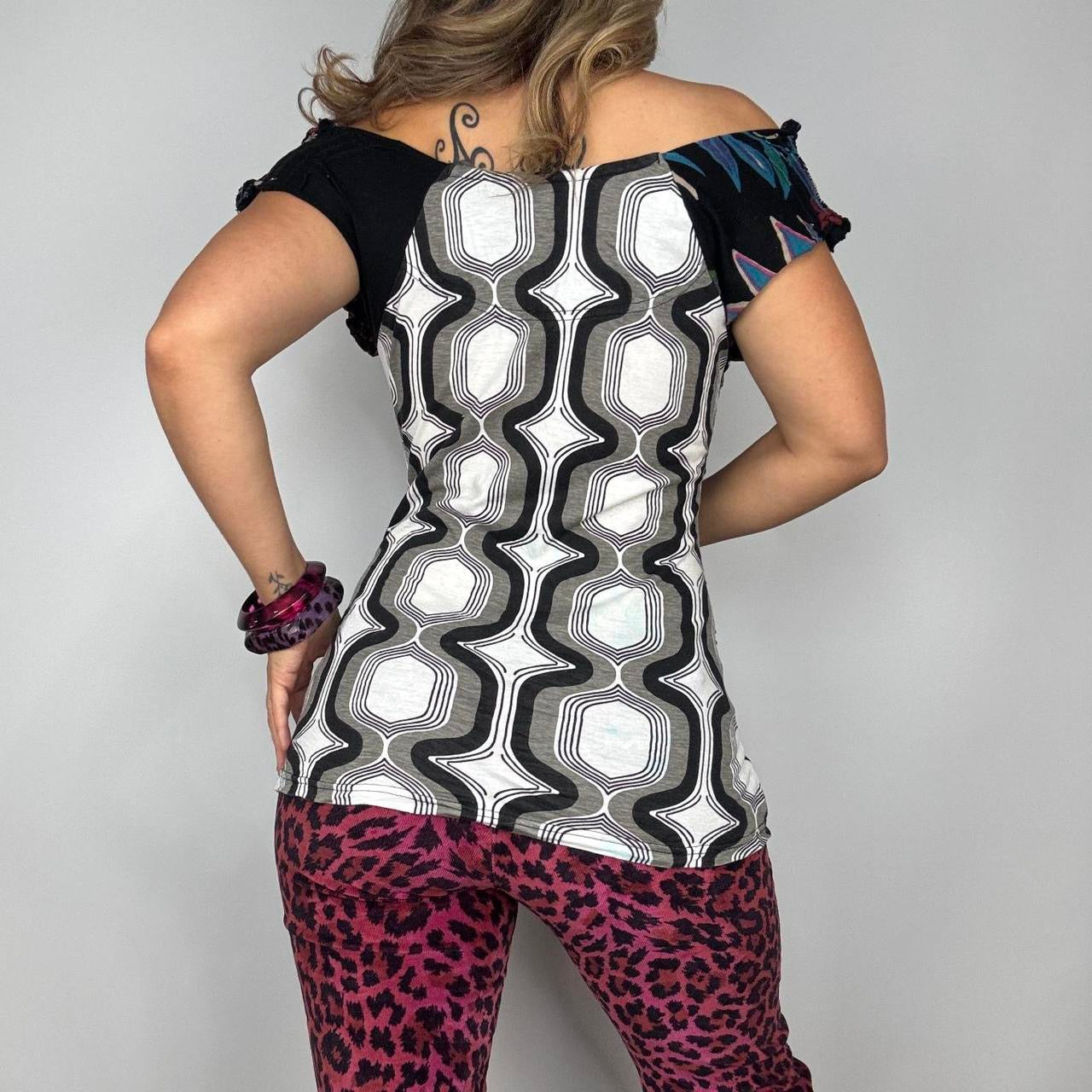 Desigual Off The Shoulder Top (L)