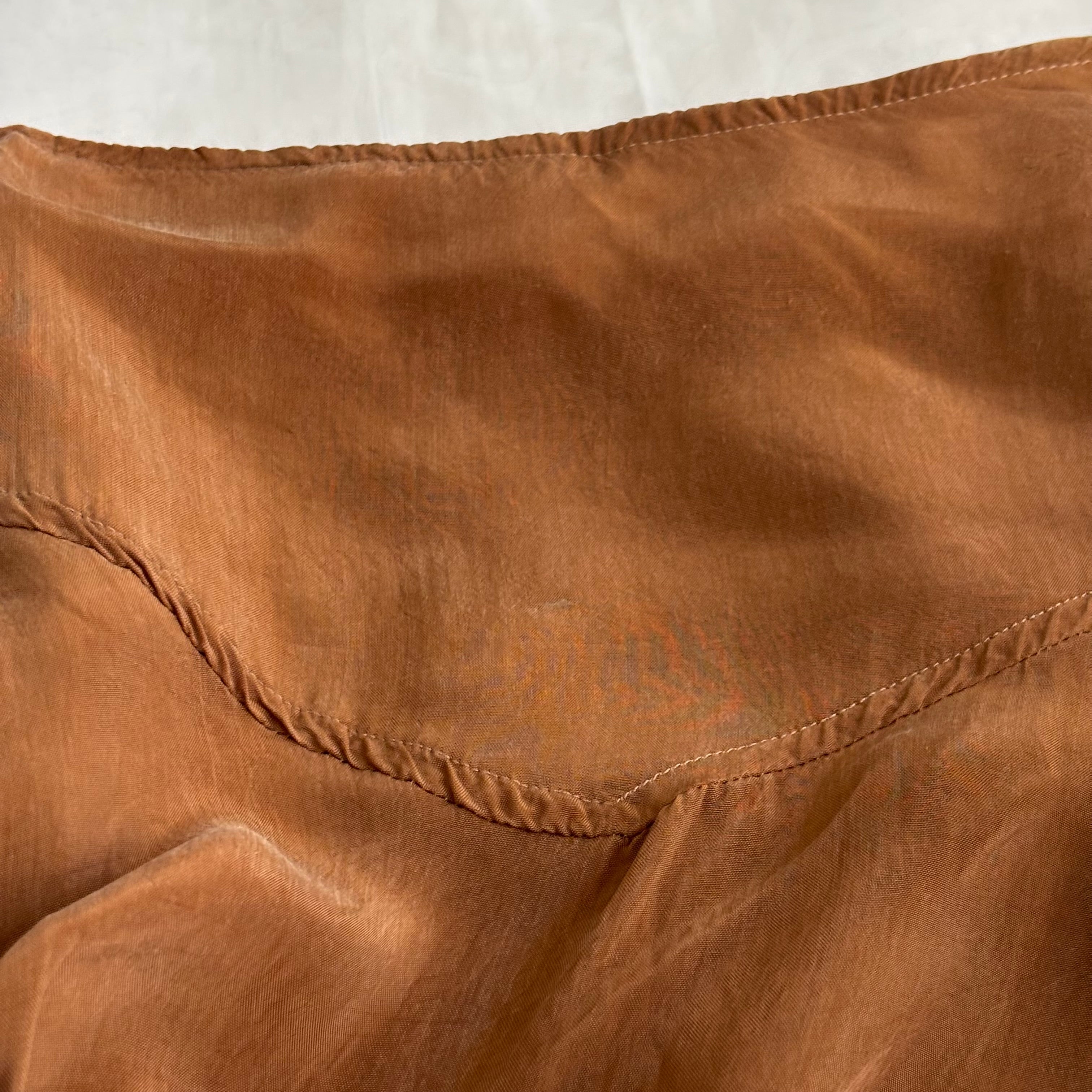 Euro Asymmetrical Ruched Skirt (M)