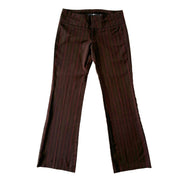 2000s Corpcore Pinstripe Trousers (S)