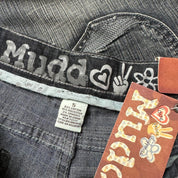 Y2K Mudd Deadstock Flare Jeans (S)