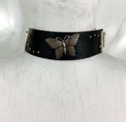 Butterfly 🦋 leather choker