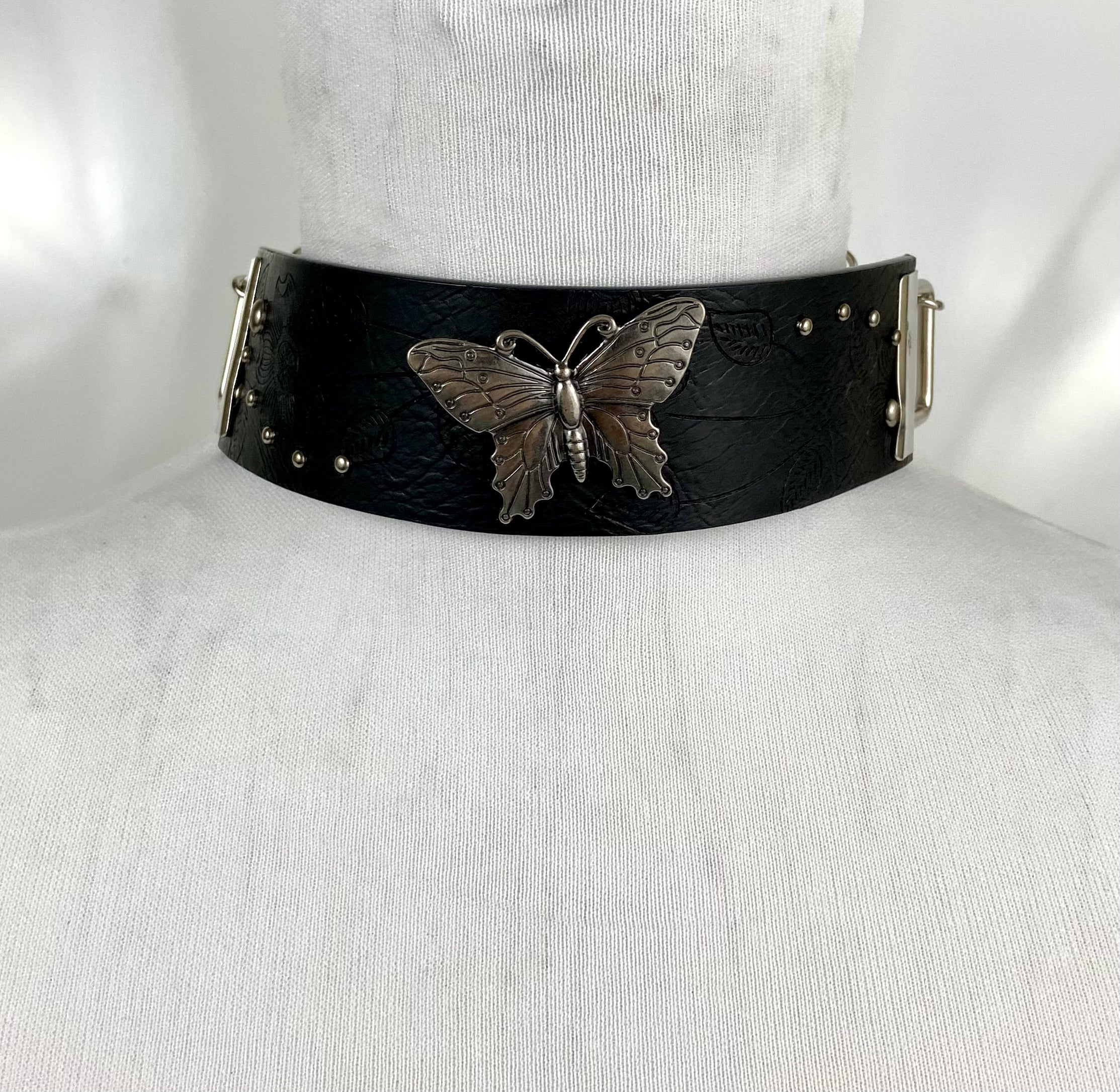 Butterfly 🦋 leather choker