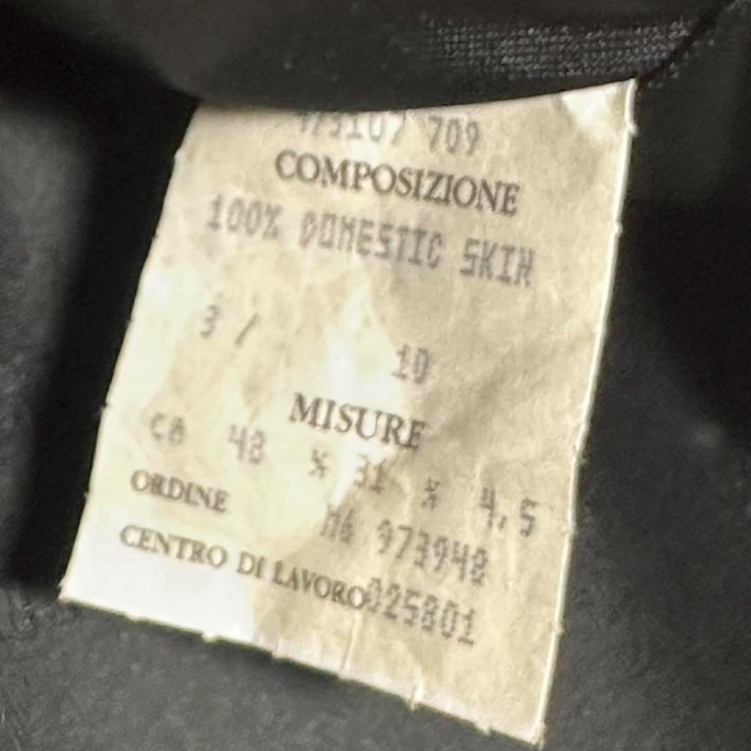 Rare 1980s Gold Moschino Redwall Bag