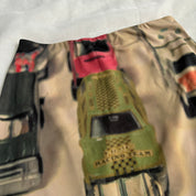 Vintage Italian Car Print Skirt (S)