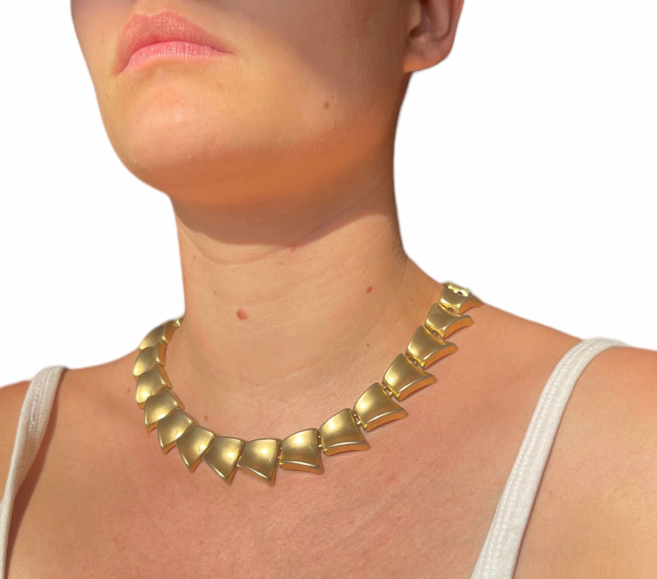Mid Century Brass Choker