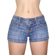 Y2K GUESS Low Waisted Denim Shorts (S)