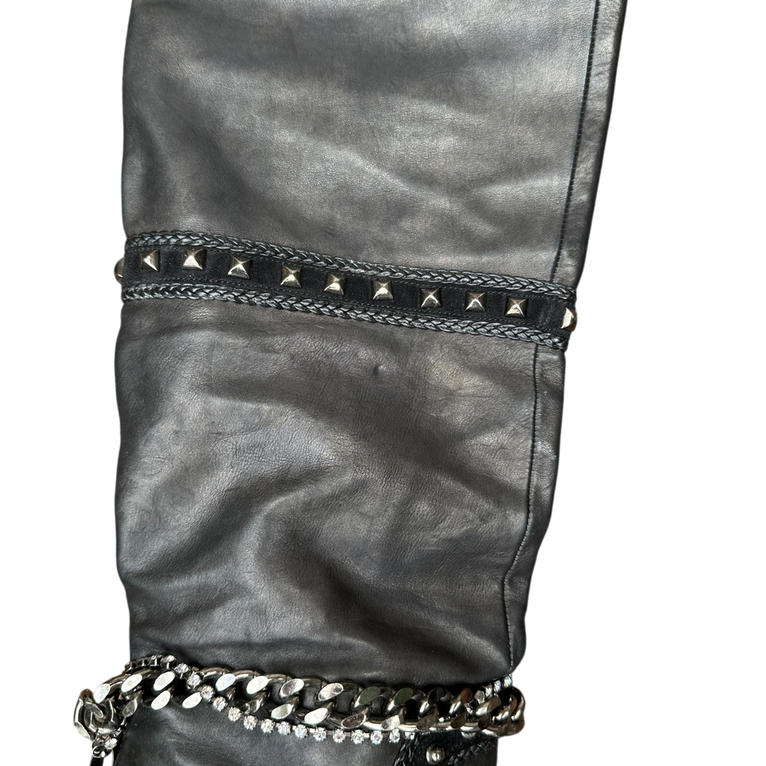 Vintage Faith El Dantée  Over the Knee Stiletto Boots (UK 7 EU 40 US 9)