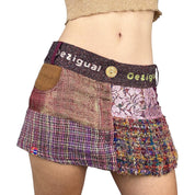 Desigual Patchwork Mini Skirt (M)
