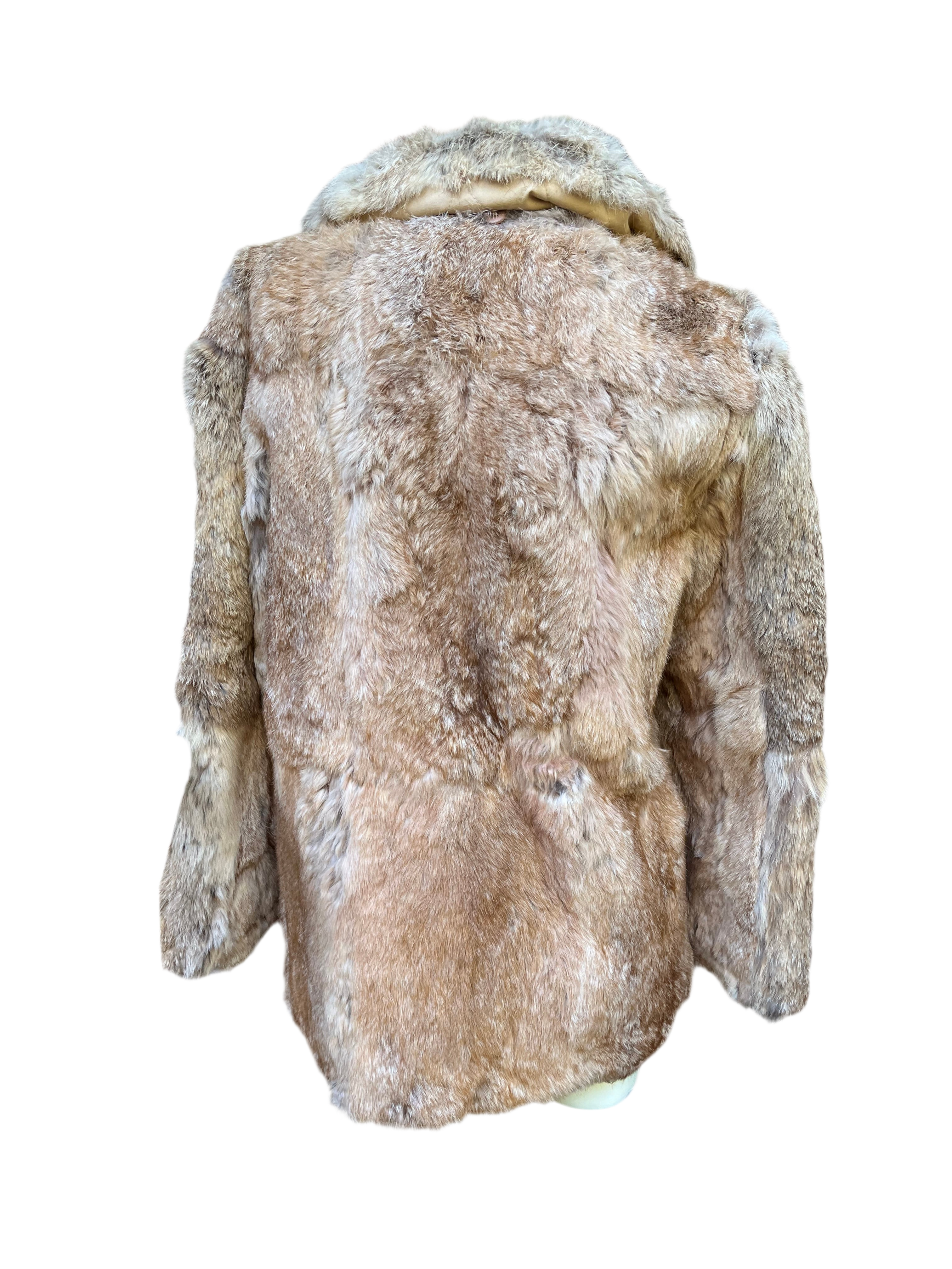 Rabbit Fur Reversible Coat (M)