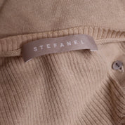 Y2K STEFANEL Beige Button Up Sweater (S)