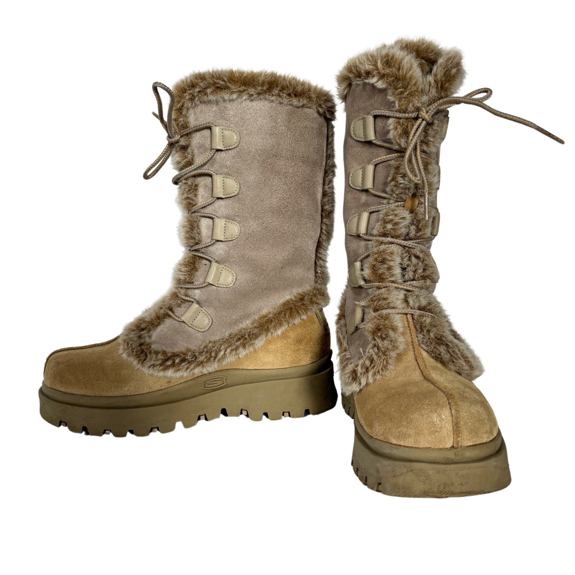 Skechers Lace-Up Boots (7.5)