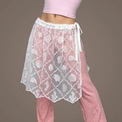 Shell Print Lace Multi-Wear Piece (One Size)