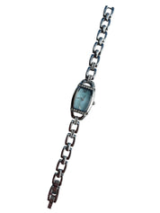 baby blue mother of pearl watch