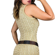 Vintage Studded Leather Patchwork Belt