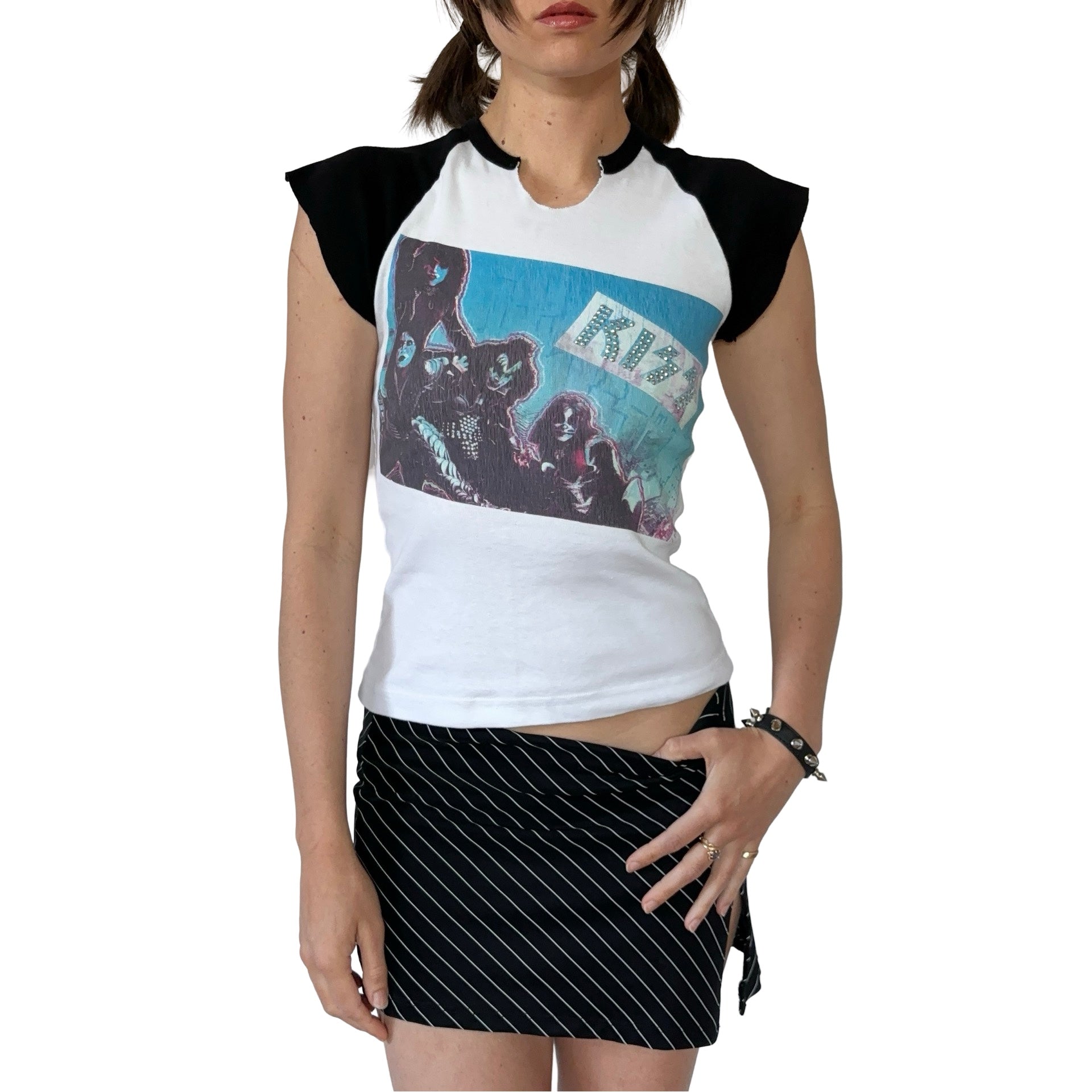 90s Kiss Tee (XXS)