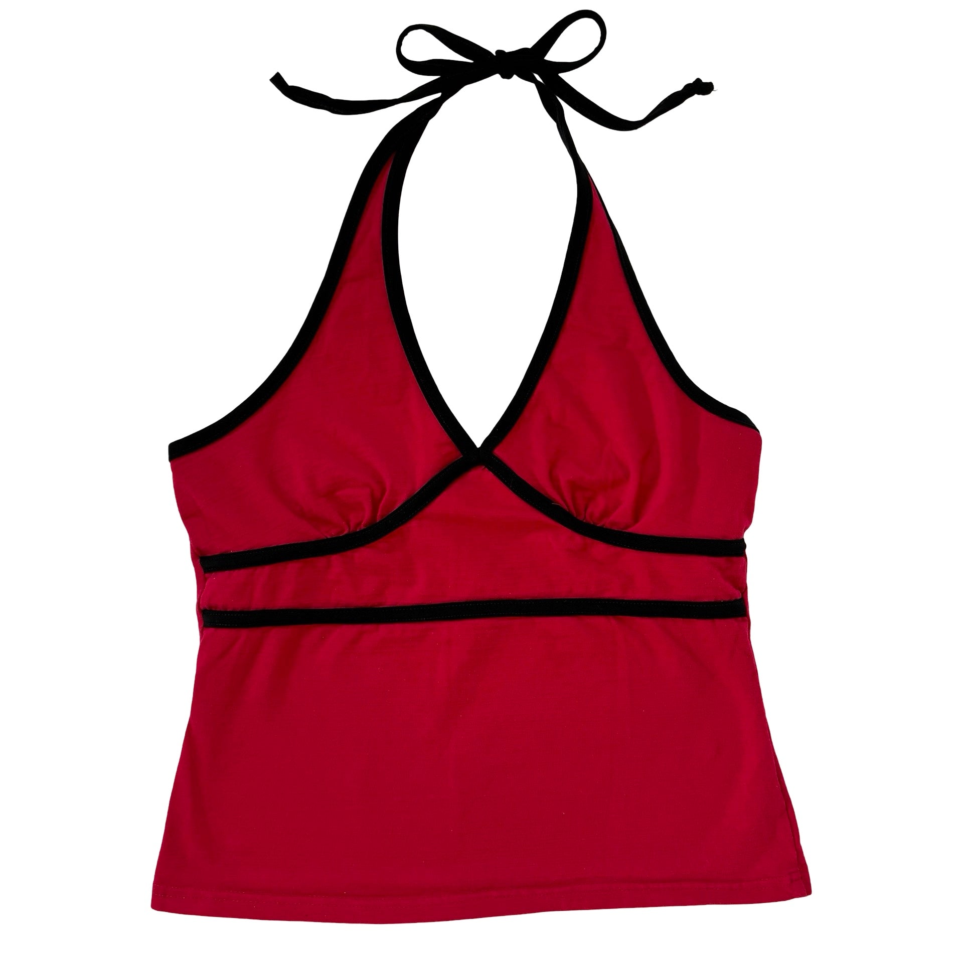 90s Red Halter Tank (S/M)