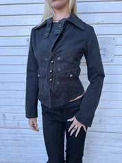 Vintage Diesel Black Utility Jacket (XS/S)