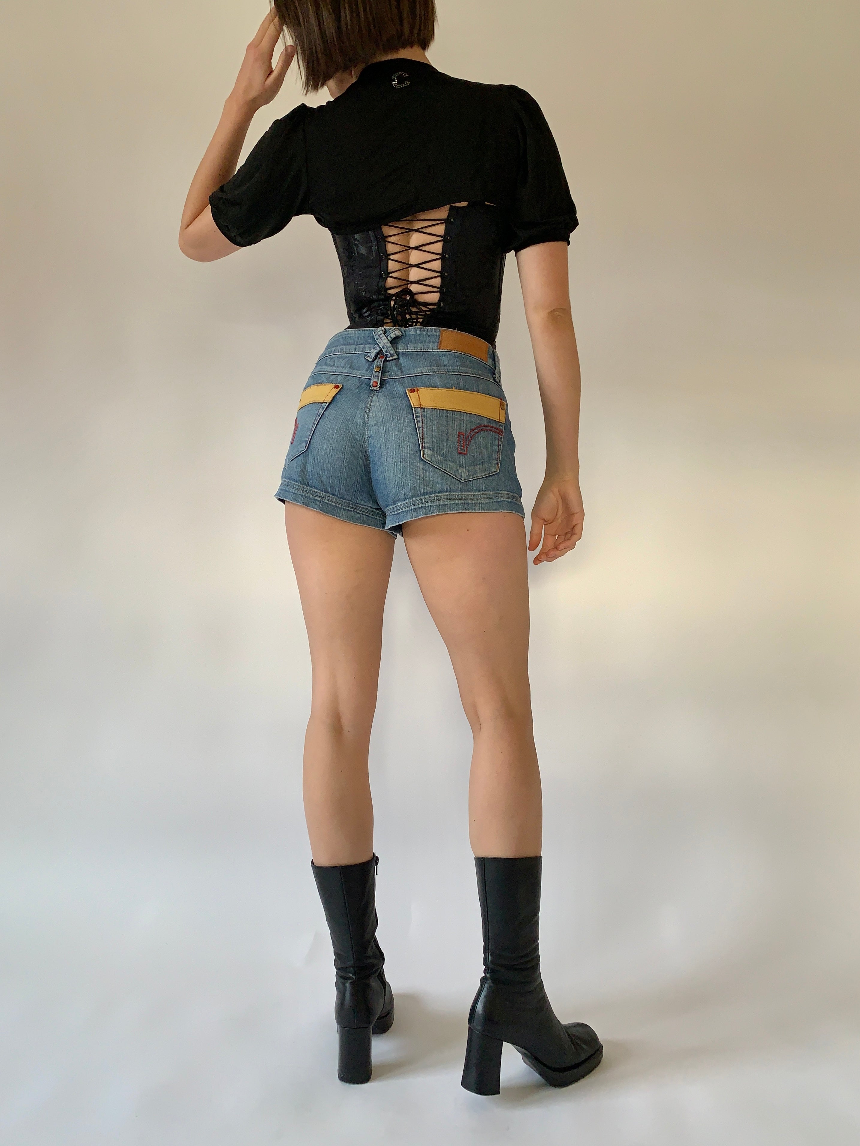 Y2K Low Rise Shorts (L)