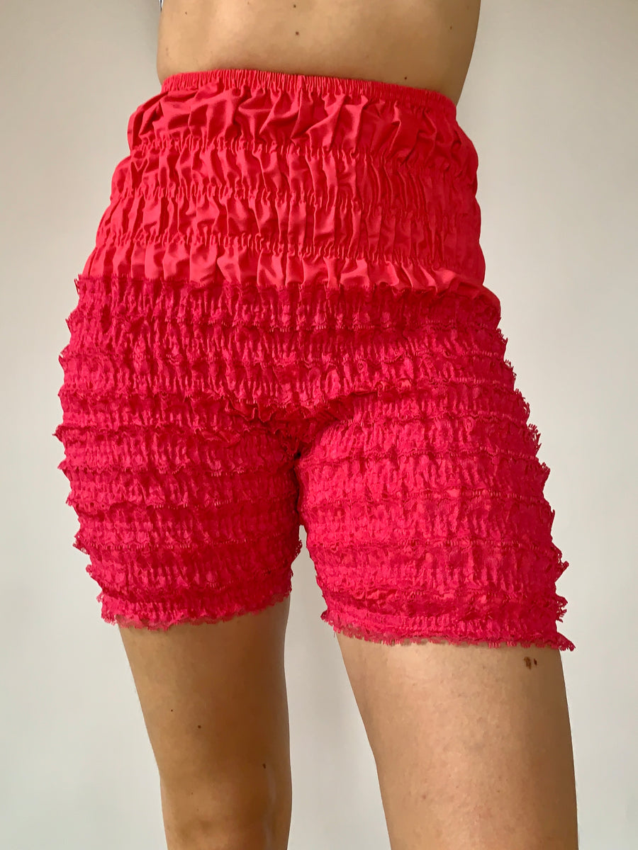 Vintage Ruffle Bloomers - Small