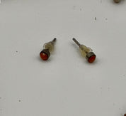 Boho Vintage Orange Pendant
Necklace Set