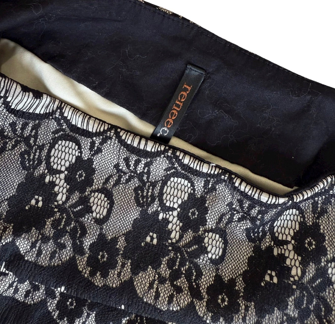 Renee C. Lace Midi Skirt (M)