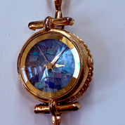 Aquamarine Gold Watch Choker