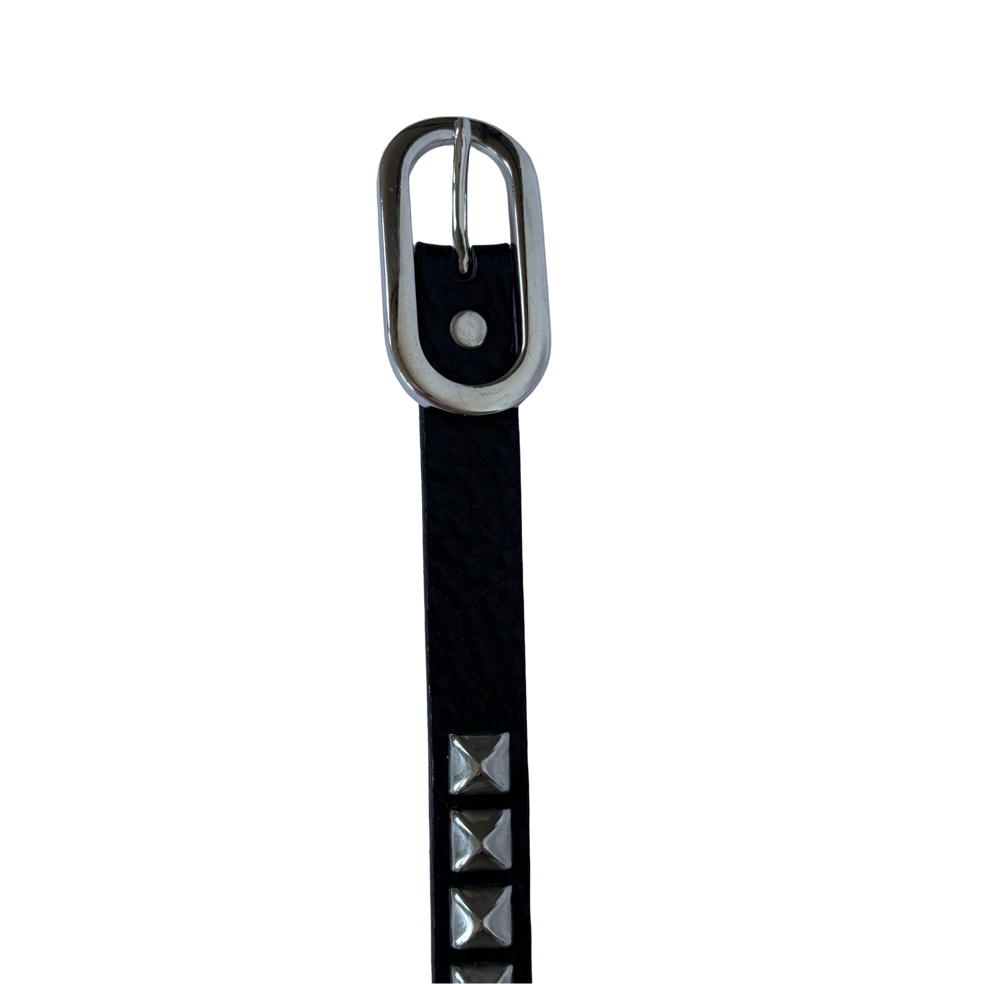 Vintage Studded Leather Belt (M/L)