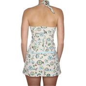 Y2K Euro Floral Mini Dress (S)