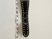 Rhinestone black belt