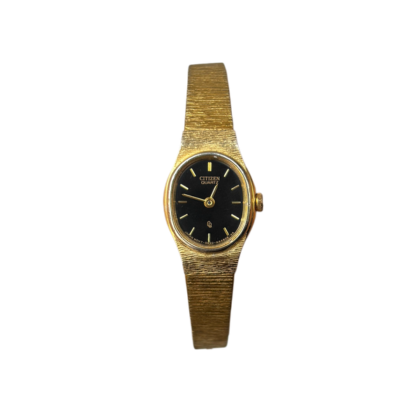 Dainty Textured Citizen Watch – Holy Thrift display picture 1