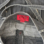 Tripp NYC X-Strap Zip-Off Denim Skirt