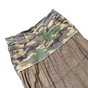 Y2K Army Babe Maxi Skirt (M)