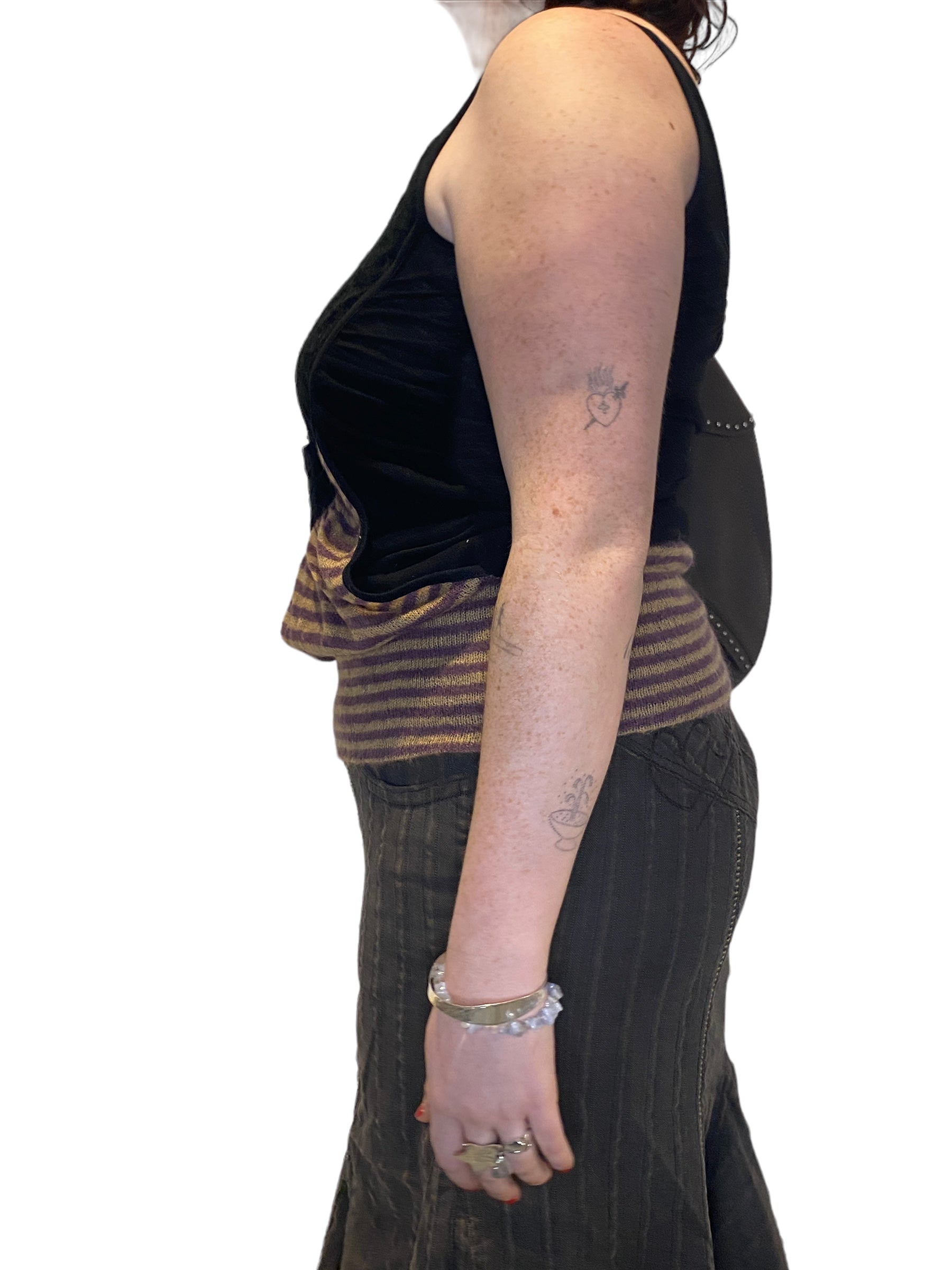 Custo Barcelona Striped Cami Top (M)