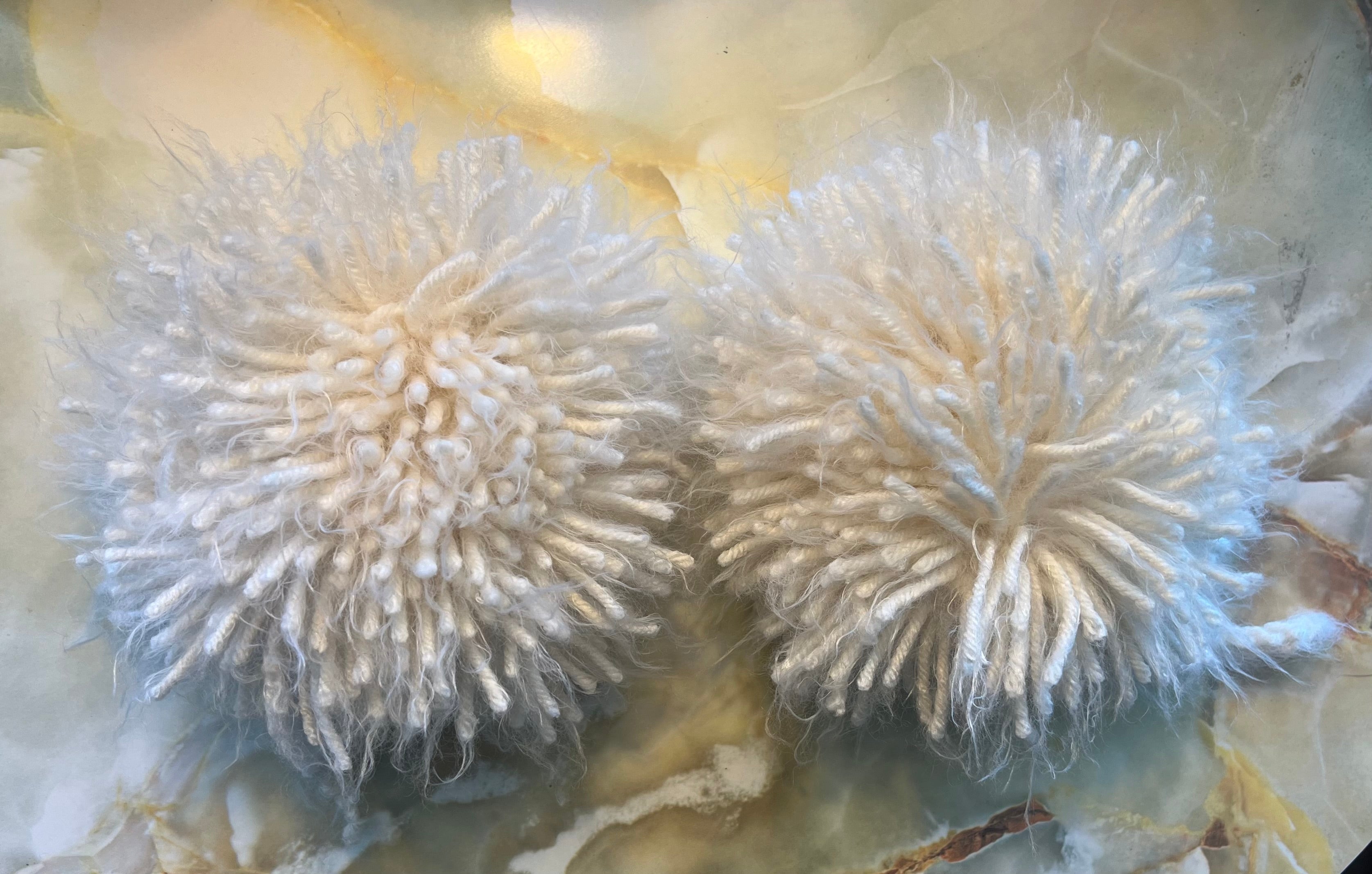 Lace-Up Fluffy Cuffs