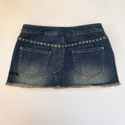 Harley Davidson Studded Denim Mini (XS)