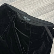 Black Velvet Midi Skirt (XS/S)