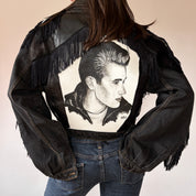 80s Custom James Dean Fringe Jacket (M)