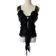 Italian Silk Asymmetrical Tank Top (XS/S)