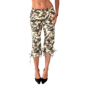 Y2K Camo Capris (M)